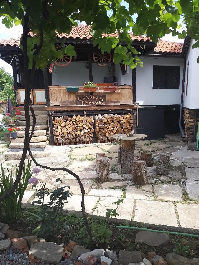 Събевата Къща Hotel Sinio Burdo Buitenkant foto